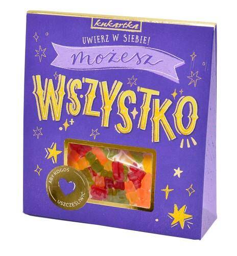 Żelki owocowe 100 g - Uwierz w siebie! Możesz wszystko