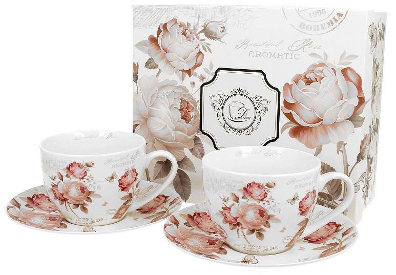 Komplet 2 filiżanek Secesja 250ml