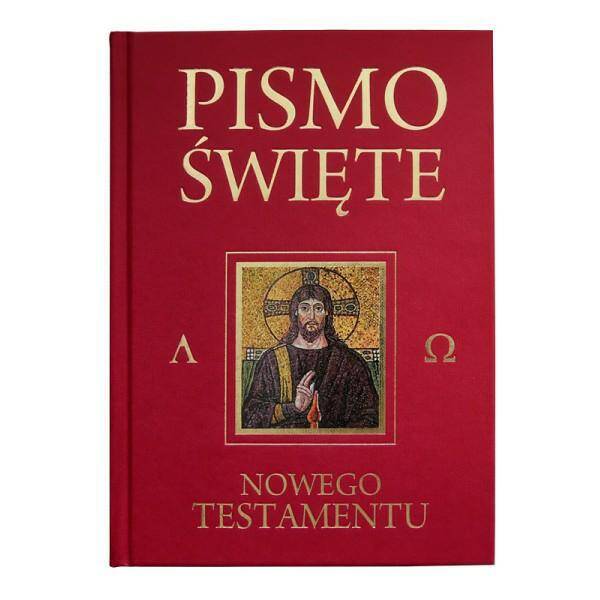 Pismo Św. Nowego Test.-duży druk-bordo