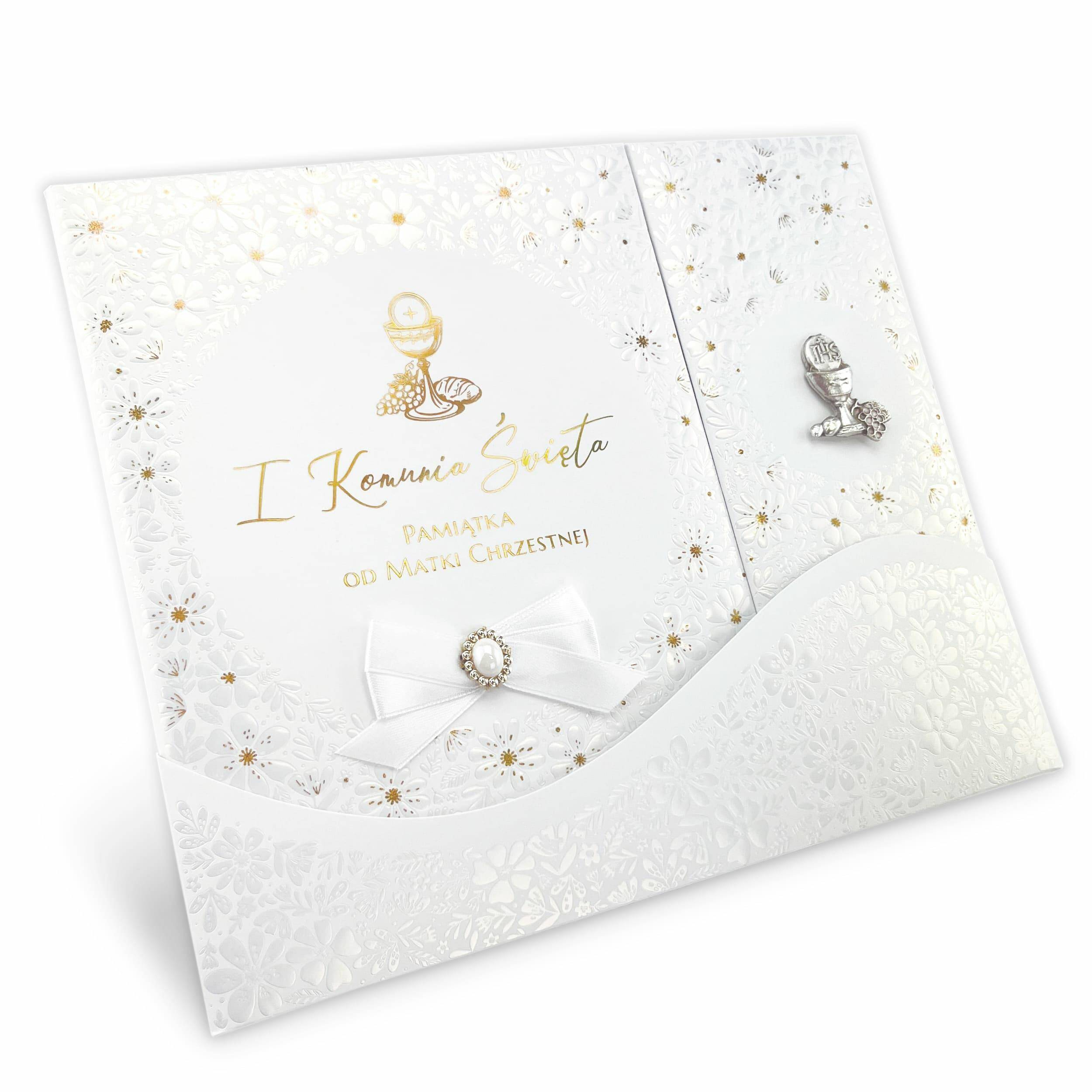 Album A4 Książeczka Komunia od Matki Chrzestnej
