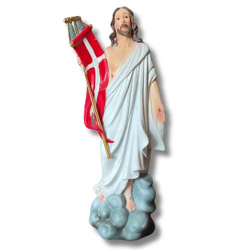 Figurka Jezus Zmartwychwstały 21cm