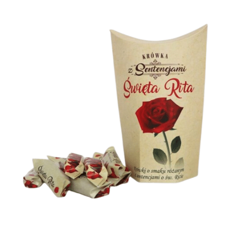 Krówki z sentencjami - Święta Rita /250g