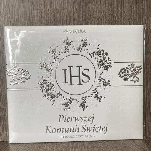 Książeczka A4 Pamiątka Komunii od Babci i Dziadka