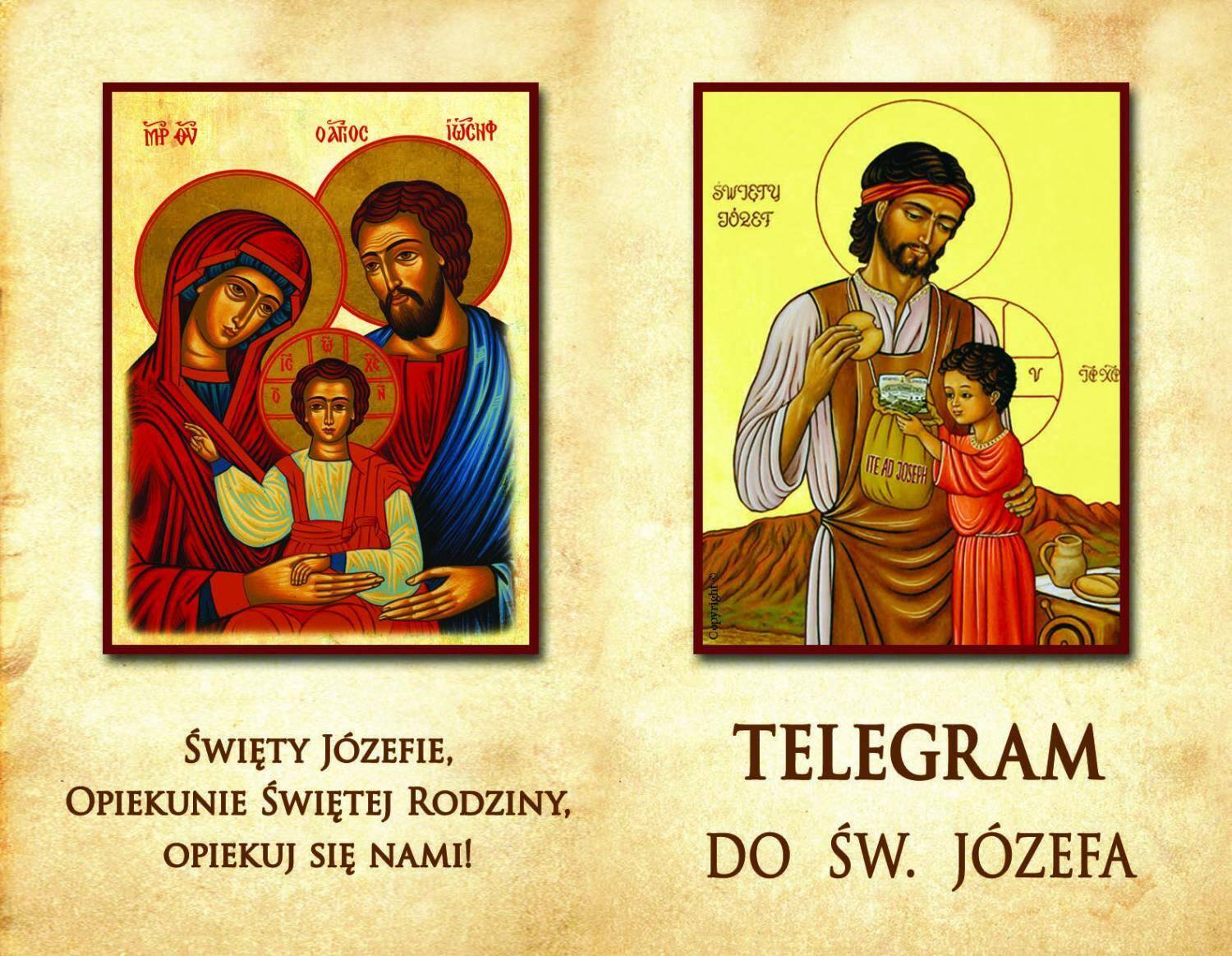 Telegram do Św. Józefa