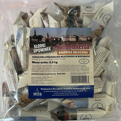 Krówki Słodki upominek z Sandomierza mleczne 500g