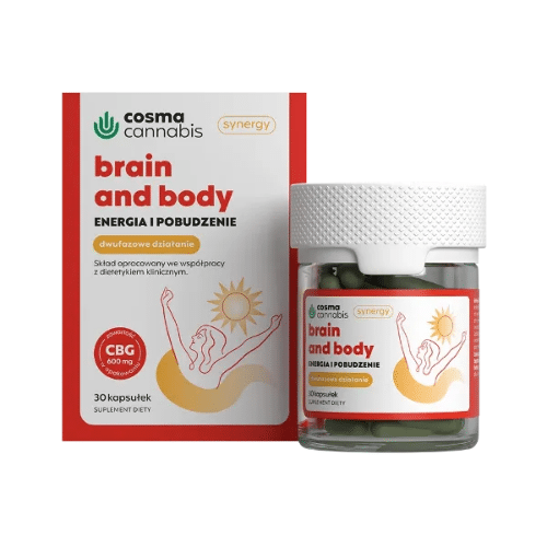 Cosma Cannabis Brain and Body 30 kapsułek