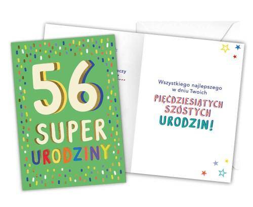 Karnet LKL-061 56 urodziny