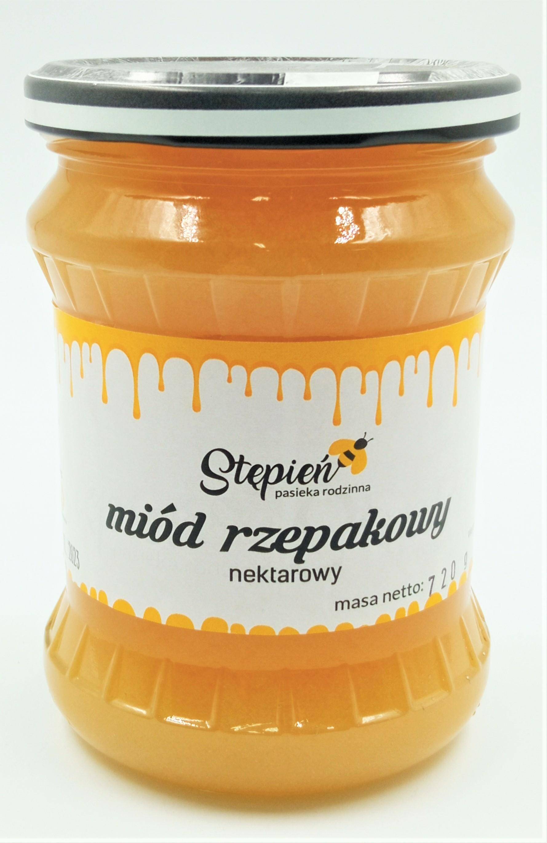 Miód rzepakowy 500 ml