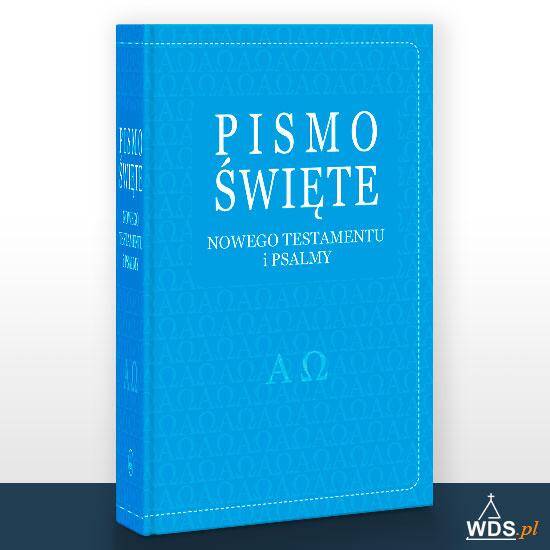 Pismo Św.NT z psalmami - niebieskie