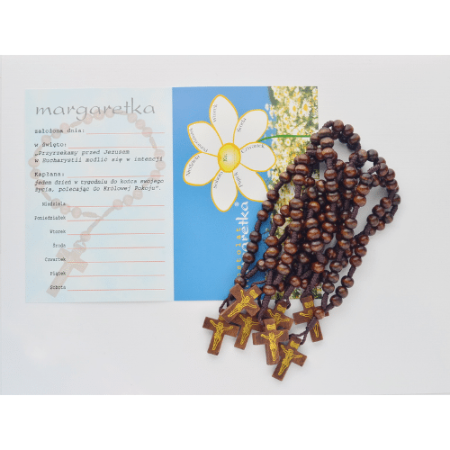 Różaniec Margaretka / komplet 7szt.