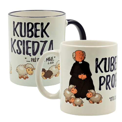 Kubek księdza / Kubek proboszcza 2 wersje