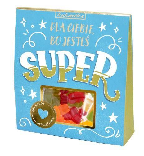 Żelki owocowe 100 g - Dla Ciebie, bo jesteś super