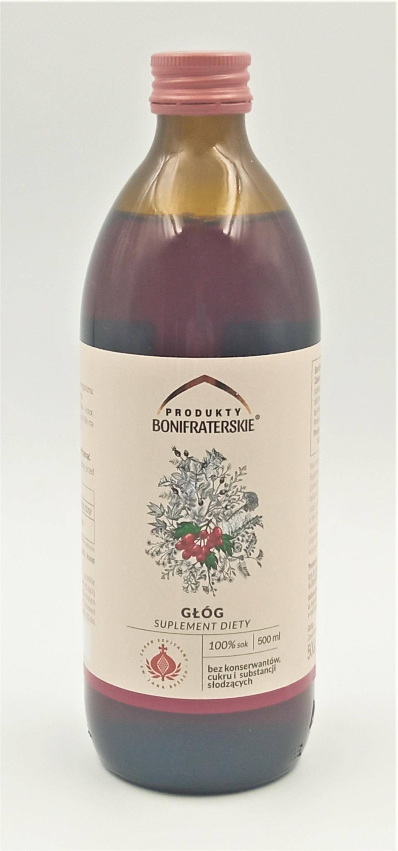 Głóg - sok 500ml