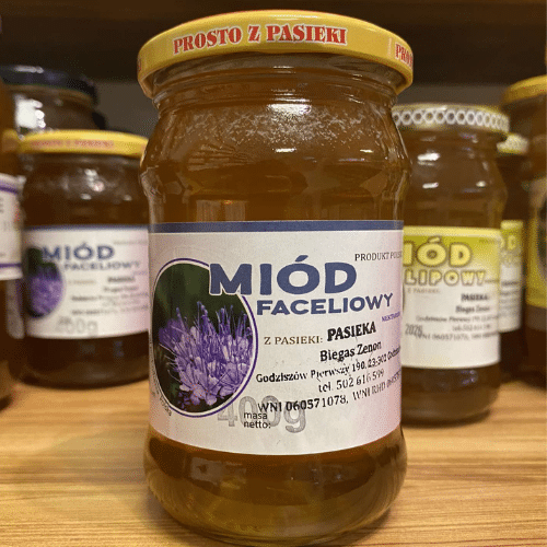 Miód faceliowy 400g