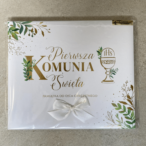 Album A4 Komunia od Ojca Chrzestnego