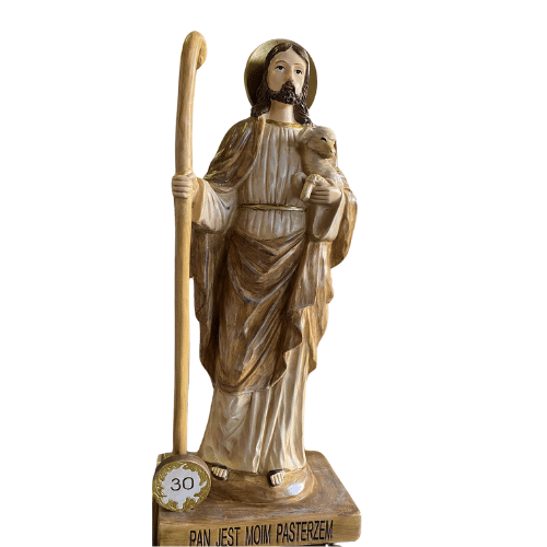 Figura Dobry Pasterz 30 rocznica 50cm