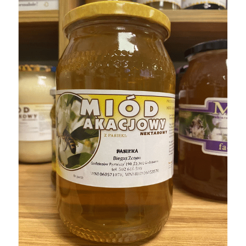Miód akacjowy 1,25kg