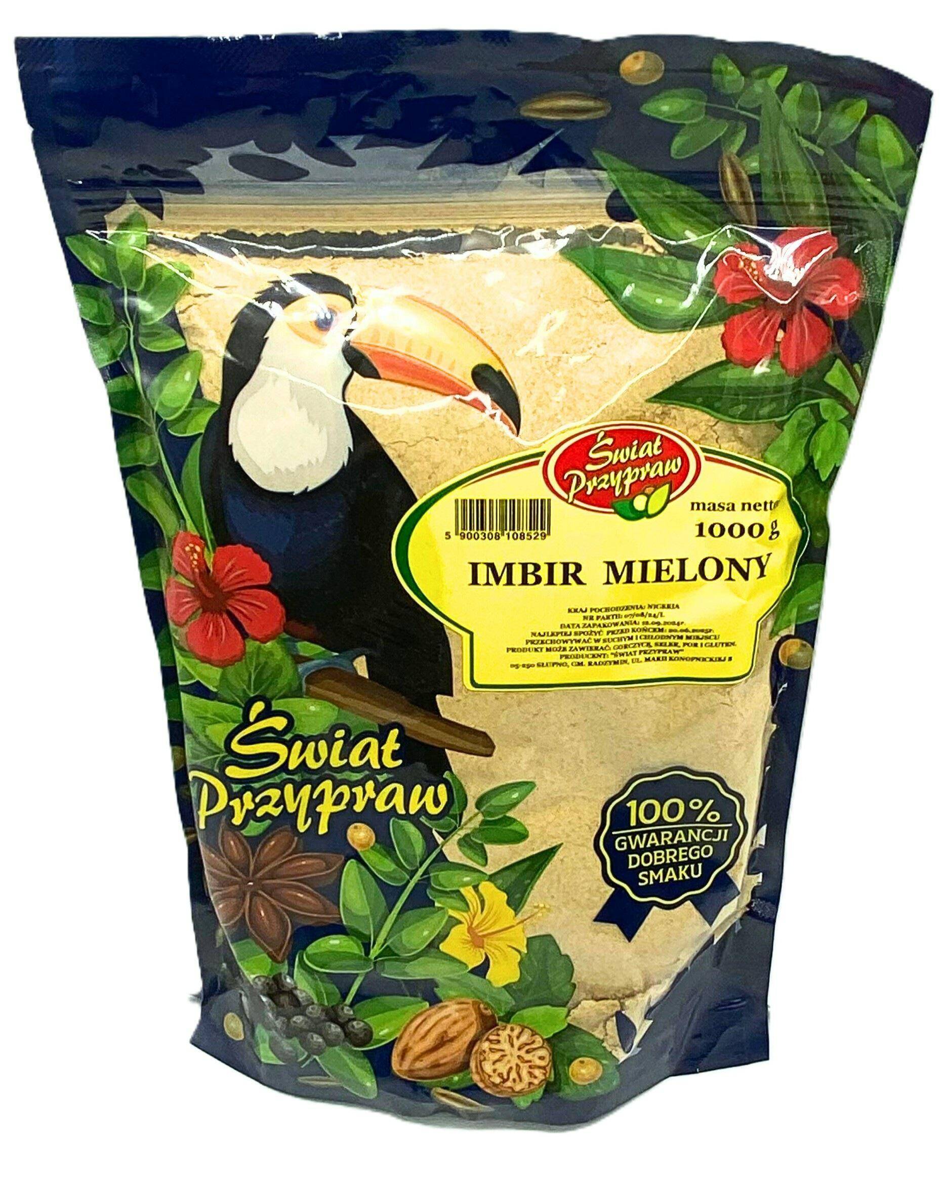 Imbir mielony 1000g Świat Przypraw
