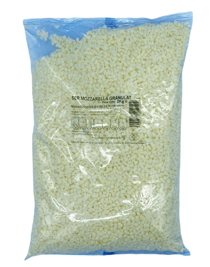 Sokołów Ser Mozzarella granulat  2kg (Zdjęcie 1)