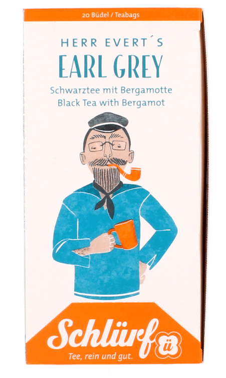 Herbata ekspresowa Herr Everts Earl Grey Bio 20x2g