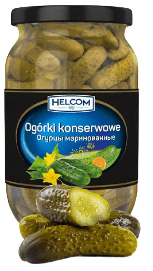 Helcom Ogórki konserwowe 3720/2280 g