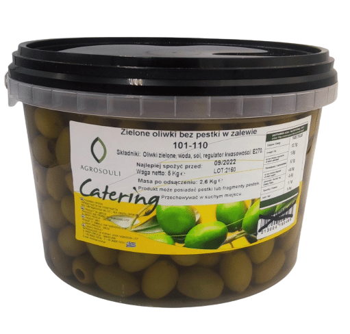 Oliwki zielone 101-110 b/p 2,6 kg Agro