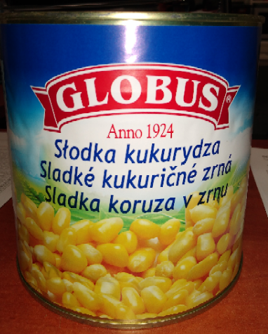 Globus Kukurydza konserwowa 2650 g