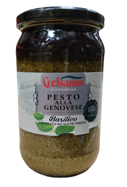 Pesto zielone bazyliowe 550g Colesanus