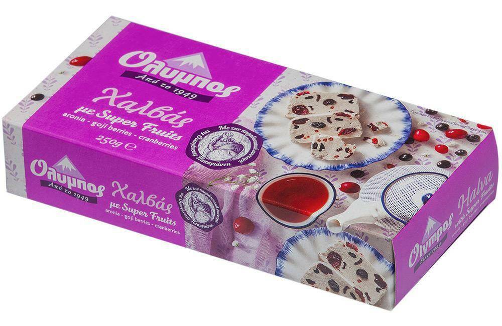 Chałwa owoce leśne 250 g Olympos
