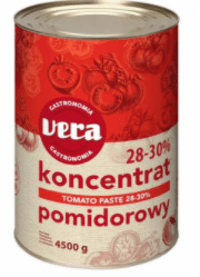 Koncentrat pomidorowy 28-30% 4,5 kg Vera