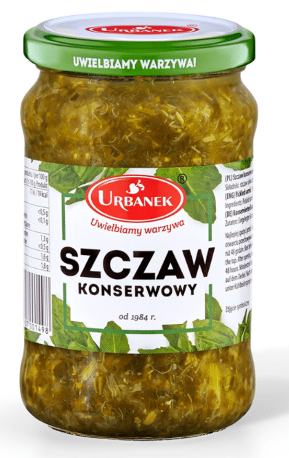 Szczaw konserwowy 350g Urbanek