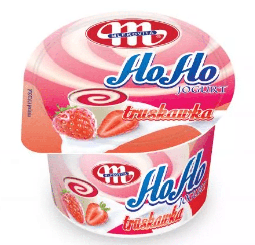 Jogurt HOHO truskawka 100g (Zdjęcie 1)