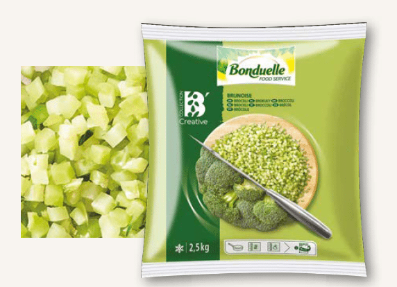 Brunoise brokuły 2,5 kg Bonduelle