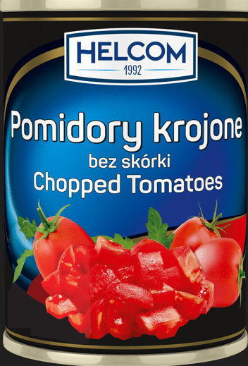 Helcom pomidory krojone w soku 2650ml