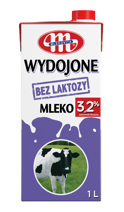 Mlekovita Mleko UHT bez laktozy 3,2% 1l