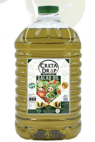Salad Oil (20%/80%) 5 lt PET Creta Drop