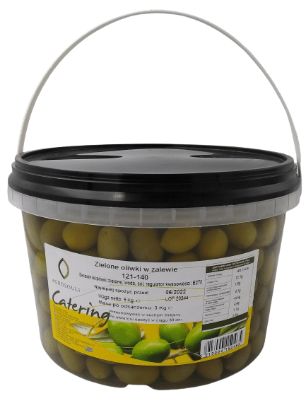 Oliwki zielone 121-140 z/p 3 kg Agro