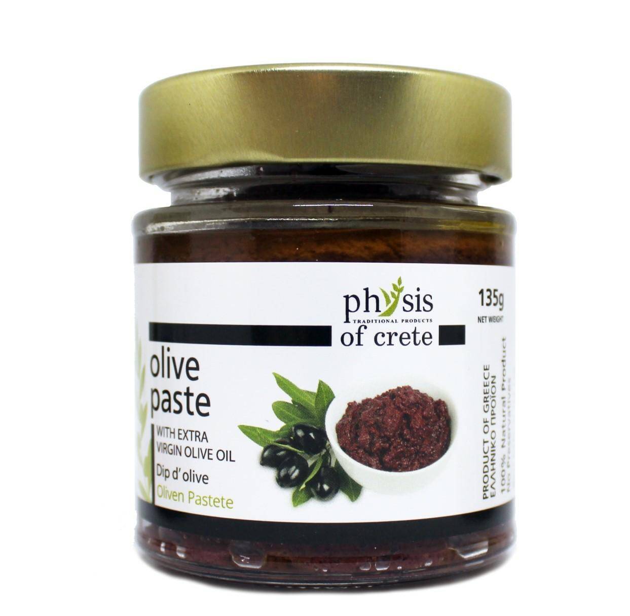 Physis Pasta oliwkowa kalamata 135 g.