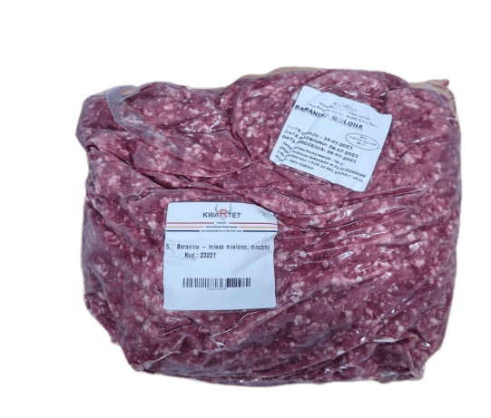 Baranina mięso mielone mrożone POL ok.3 kg