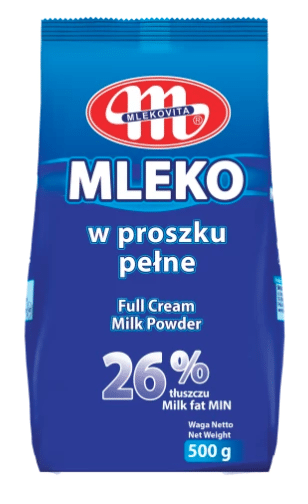 Mlekovita Mleko w proszku pełne 26% 500g