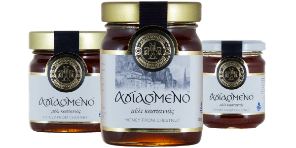 Miód kasztanowy 250 g Agiasmeno