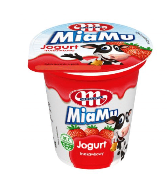Jogurt MiaMu truskawka 125g