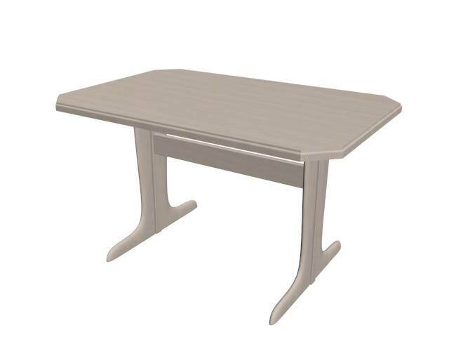 Stół Emilio - naturalny biały (Zdjęcie 1)
