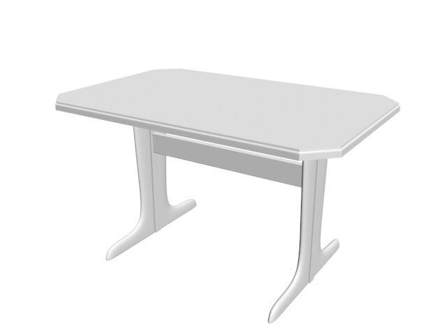 Stół Emilio - biały kryjący