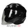 RHINO TOURING KASK OTWARTY BLACK 