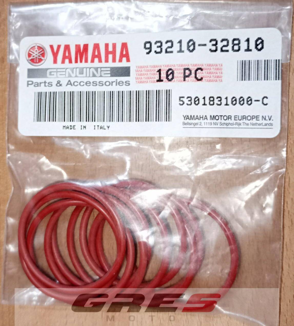 O-RING YAMAHA 93210-32810 932103281000