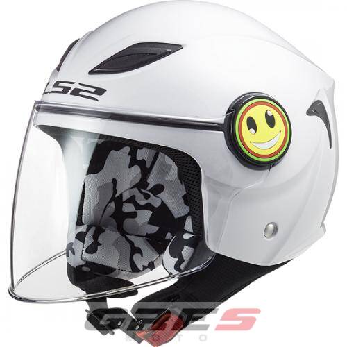 KASK LS2 OF602 FUNNY JUNIOR WHITE 