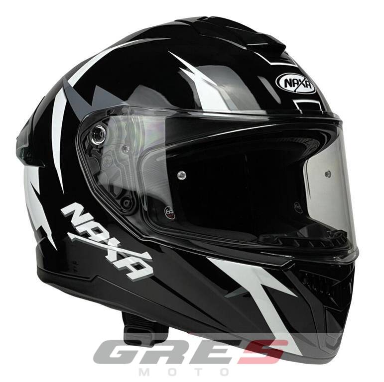 NAXA F27 KASK INTEGRALNY FIBERGLAS WHITE