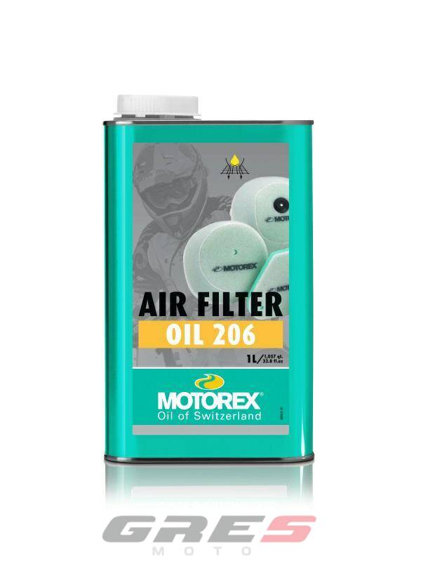MOTOREX AIR FILTER OIL 206 1L
