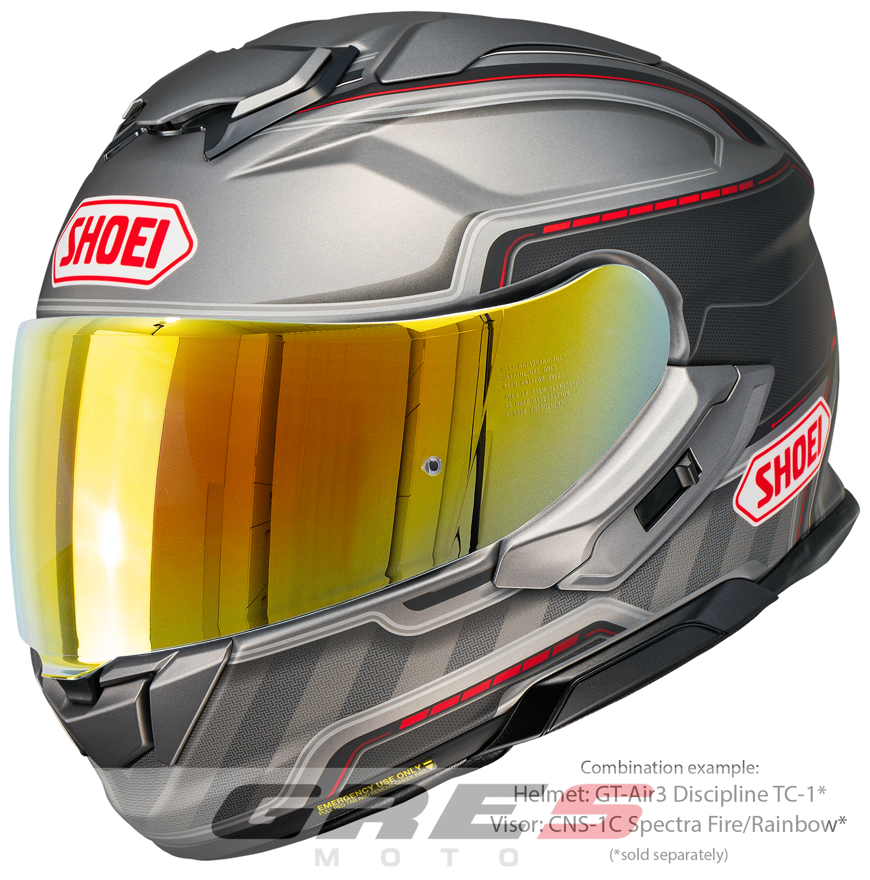 KASK GT-AIR 3 DISCIPLINE TC-1 SHOEI 